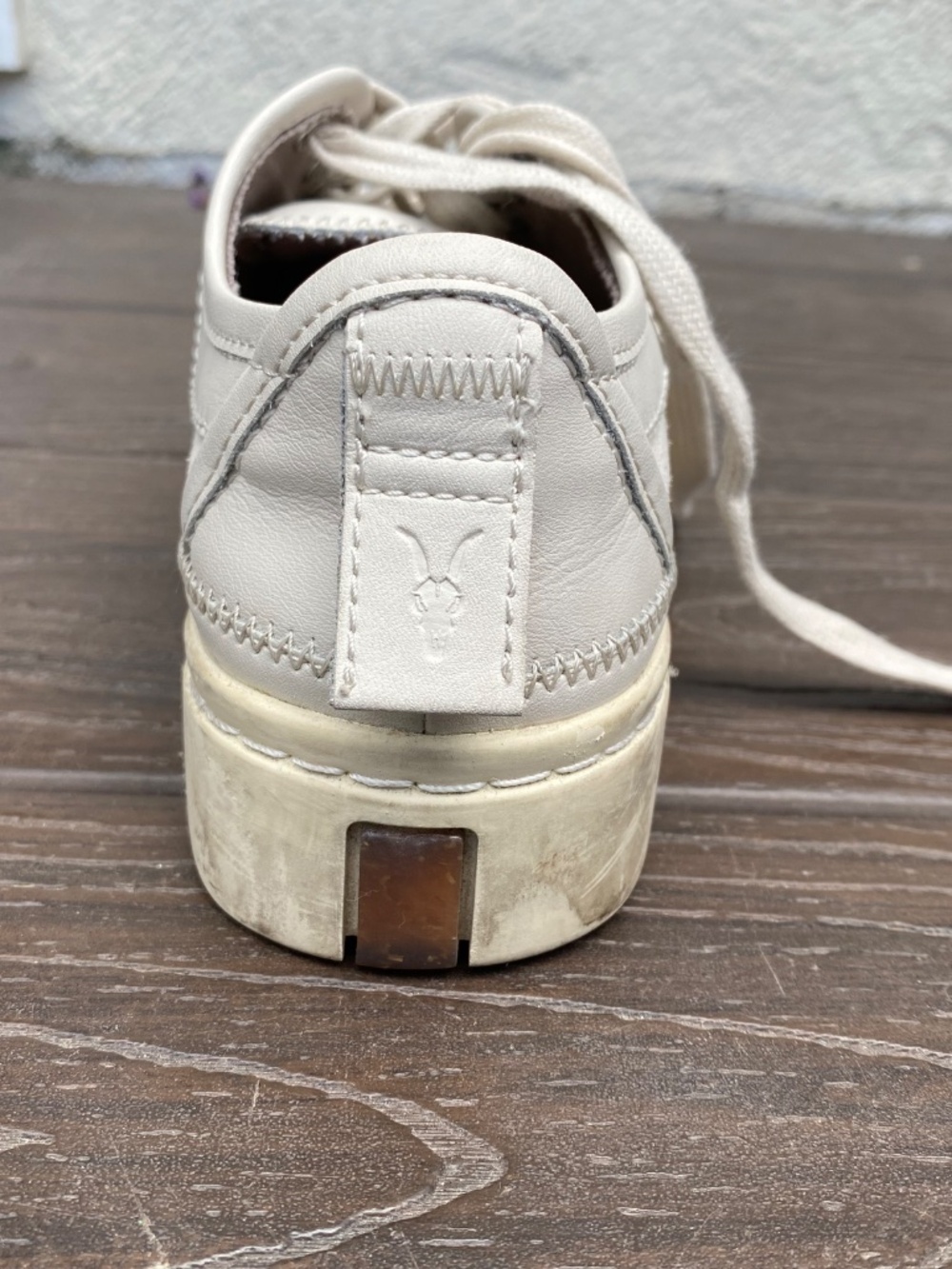 AllSaints Milla Low-top Sneakers in Chalk White, Women’s Size 8 - Picture 5 of 6